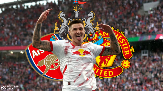 Benjamin Sesko, Arsenal, Manchester United, Newcastle United, Premier League Transfer, RB Leipzig Football Deck